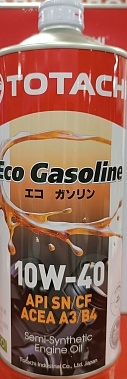 Масло моторное TOTACHI DENTO Eco Gasoline п/синт SN/CF 10W-40 1л