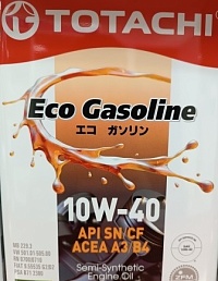 Масло моторное TOTACHI DENTO Eco Gasoline п/синт SN/CF 10W-40 (розлив) 200л
