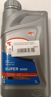 Масло моторное SINTEC SUPER SAE API SG/CD 10W40 1л